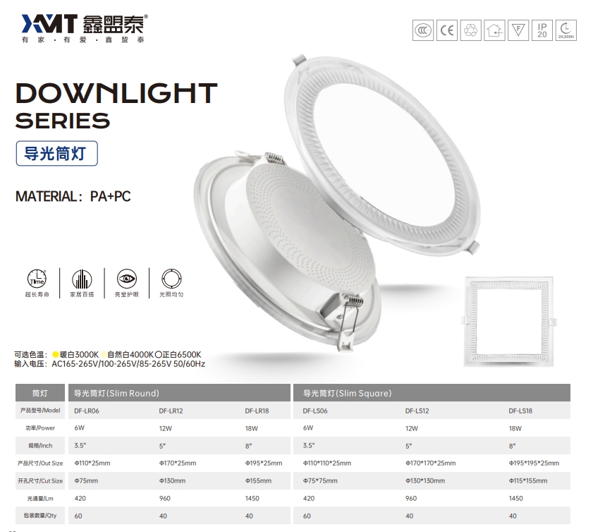 2x4 led flat panel 6000k